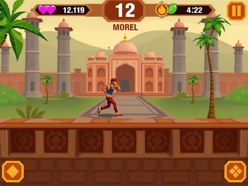 Taj Elegance Run Gameplay Action